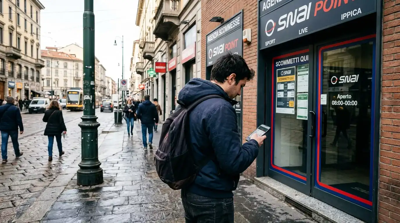 Persona passa dall'app fisica all'agenzia in un modello omnichannel